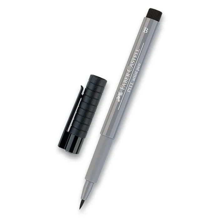Główne zdjęcie produktu Popisovač Faber-Castell Pitt Artist Pen Brush - černé a šedé odstíny 232