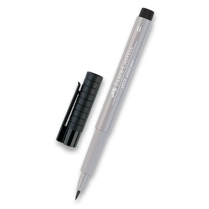 Główne zdjęcie produktu Popisovač Faber-Castell Pitt Artist Pen Brush - černé a šedé odstíny 272