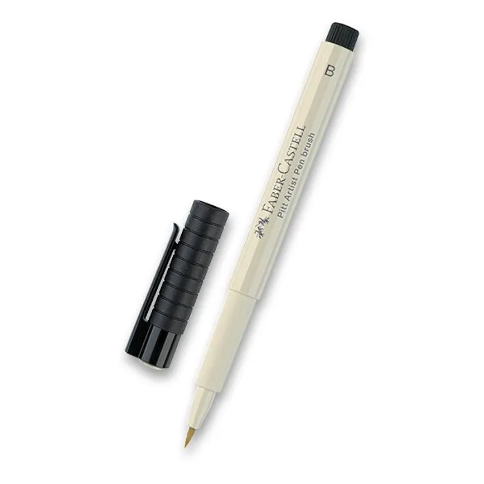 Główne zdjęcie produktu Popisovač Faber-Castell Pitt Artist Pen Brush - černé a šedé výběr barev 270
