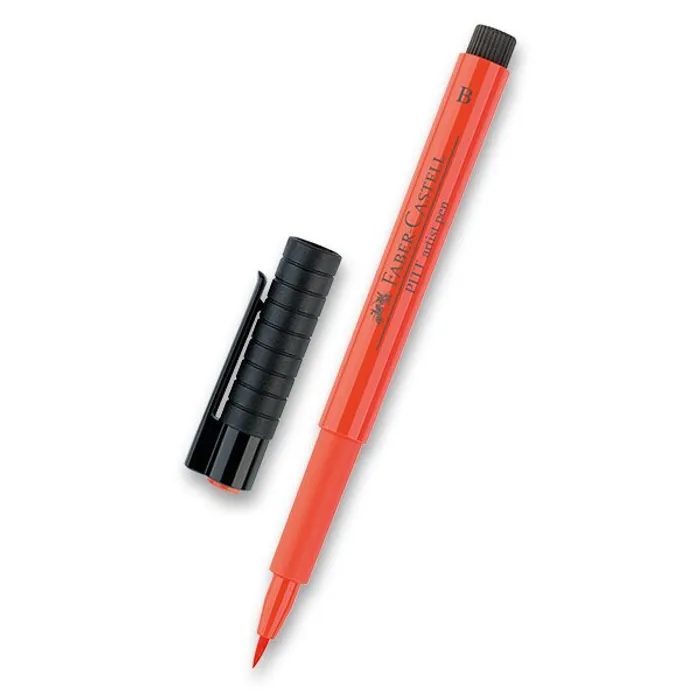 Główne zdjęcie produktu Popisovač Faber-Castell Pitt Artist Pen Brush - červené a růžové odstíny 118