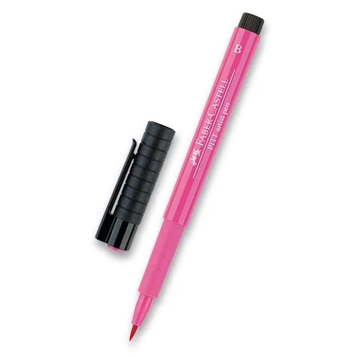 Główne zdjęcie produktu Popisovač Faber-Castell Pitt Artist Pen Brush - červené a růžové odstíny 129
