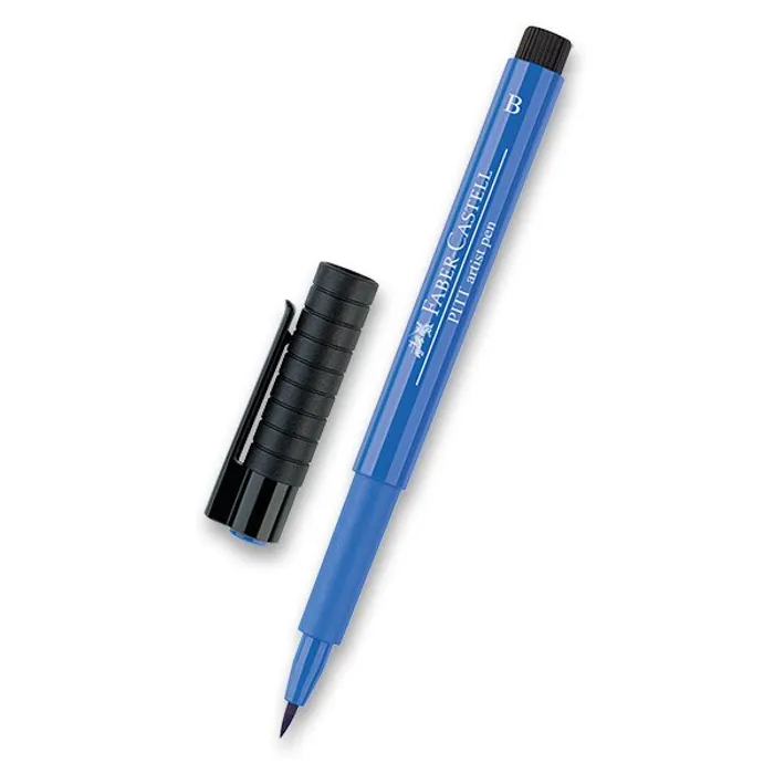 Główne zdjęcie produktu Popisovač Faber-Castell Pitt Artist Pen Brush - modré odstíny 143