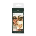 Faber-Castell Pitt Artist Pen Brush Portrait, 6 szt