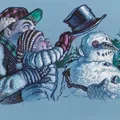 Następne zdjęcie produktu Faber-Castell Pitt Artist Pen Brush Winter 6 marker, szt., odcień zimowy 167176
