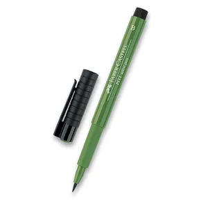 Faber-Castell Pitt Artist Pen Brush - zielone odcienie 167