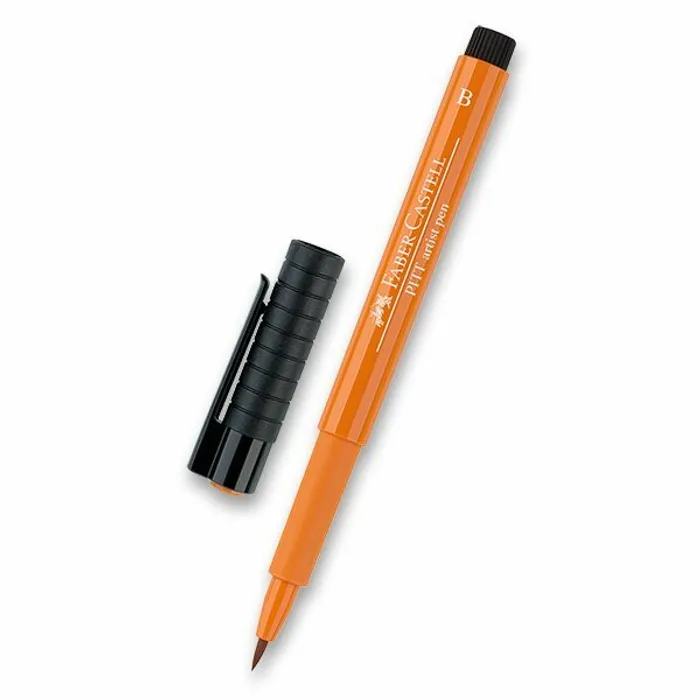 Główne zdjęcie produktu Popisovač Faber-Castell Pitt Artist Pen Brush - žluté a oranžové odstíny 186