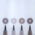 Następne zdjęcie produktu Marker komiksowy Faber-Castell Pitt Artist Pen szary, 4 szt