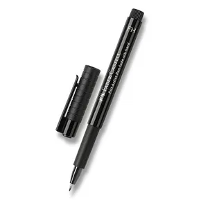 Pióro artystyczne Faber-Castell Pitt Fude H, czarne