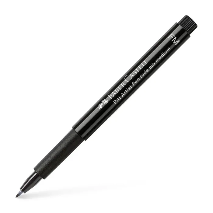 Główne zdjęcie produktu Popisovač Faber-Castell Pitt Artist Pen Fude M, černý