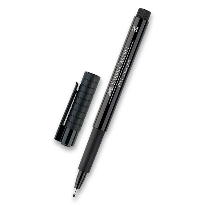 Główne zdjęcie produktu Popisovač Faber-Castell Pitt Artist Pen M, černý