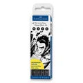 Marker Faber-Castell 167132 Pitt Artist Pen Manga 4 sztuki, czarny