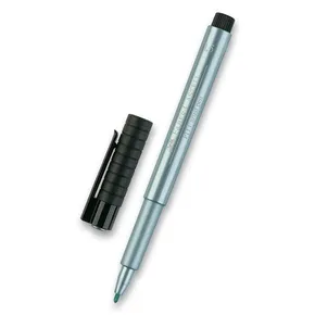 Pióro artystyczne Faber-Castell Pitt Metaliczny niebieski