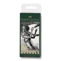 Faber-Castell Pitt Artist Pen zestaw 6 sztuk, różne stalówki, czarne