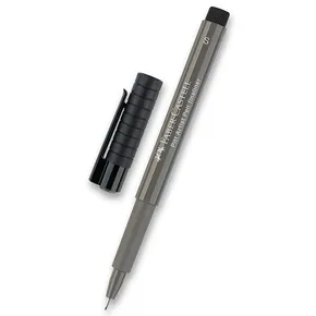 Faber-Castell Pitt Artist Pen szara stalówka S