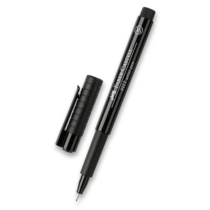 Główne zdjęcie produktu Popisovač Faber-Castell Pitt Artist Pen XS, černý