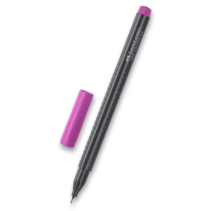 Główne zdjęcie produktu Popisovač Grip 0.4mm, fialová Faber-Castell 151634