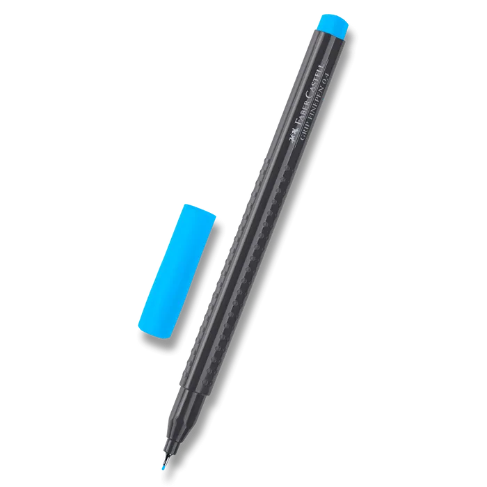 Główne zdjęcie produktu Popisovač Grip 0.4mm, světle fialová Faber-Castell 151647
