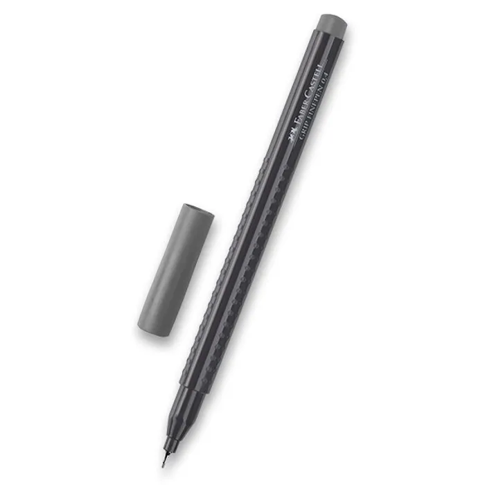 Główne zdjęcie produktu Popisovač Grip 0.4mm, teplá šedivá IV Faber-Castell 151672