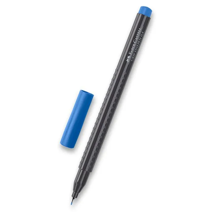 Główne zdjęcie produktu Popisovač Grip 0.4mm, tmavě modrá Faber-Castell 151651