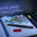 Następne zdjęcie produktu Marker Grip Finepen, 0,4 mm, plastikowe etui Faber-Castell 151604