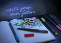 Marker Grip Finepen, 0,4 mm, plastikowe etui Faber-Castell 151604