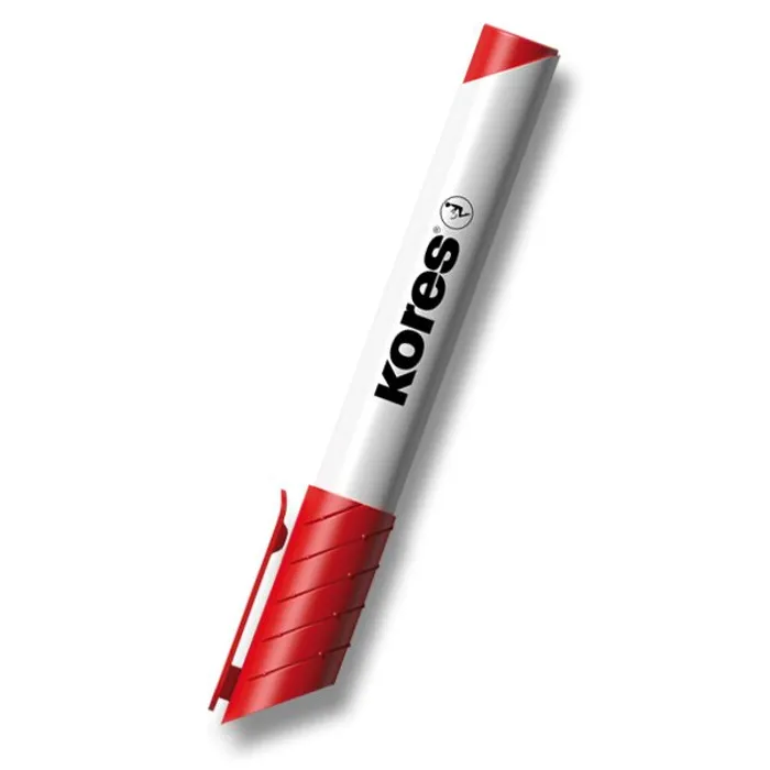 Główne zdjęcie produktu Popisovač Kores K-Marker Whiteboard červený