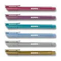 Następne zdjęcie produktu Kores Style Brush Marker metaliczny, 6 kolorów