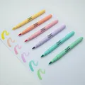 Kores Style Brush Marker Pastel, 6 kolorów