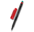 Marker permanentny Multimark F, czerwony Faber-Castell (151321)