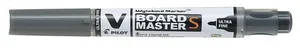 Marker do tablic suchościeralnych „V-Board Master”, czarny, 0,8 mm, ultracienki UF, PILOT