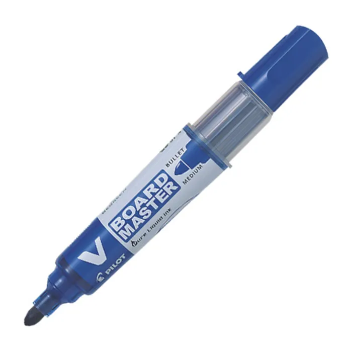 Główne zdjęcie produktu Popisovač na bílou tabuli "V-Board Master", modrá, 2,3 mm, kuželový hrot, PILOT