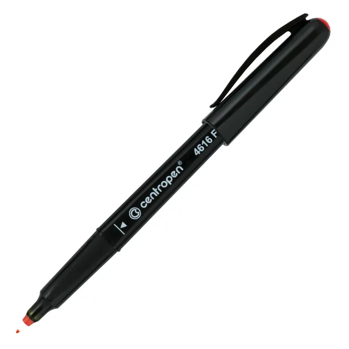 Główne zdjęcie produktu Popisovač na CD/DVD/BD - Liner 4616 - 0,6 mm červený