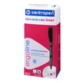 Centropen, marker 4616, niebieski, 10szt, 0.6mm, na bazie alkoholu. CD/DVD marker, cena za 1szt