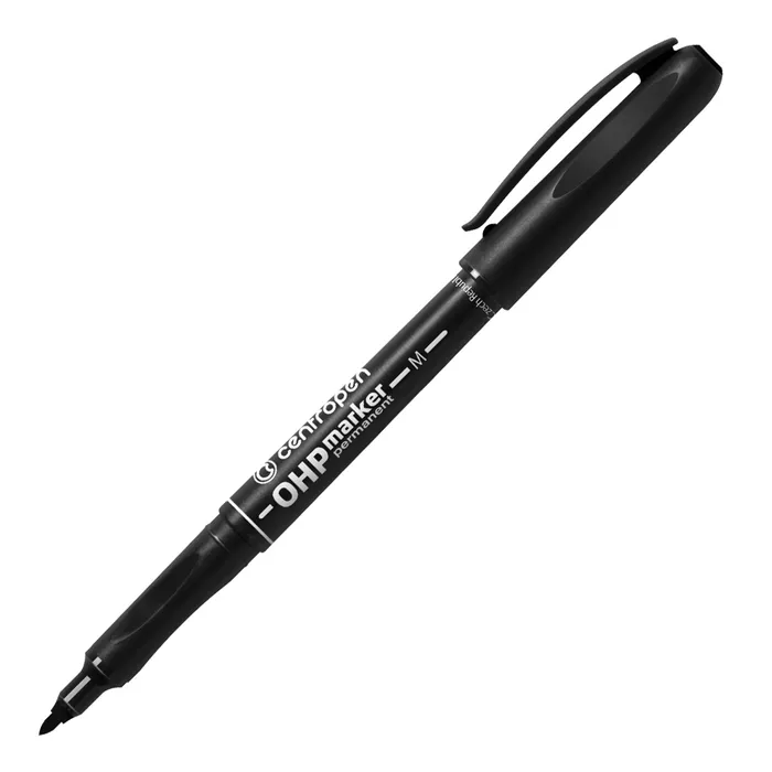 Główne zdjęcie produktu Popisovač OHP 2637 M, 1 mm, černý