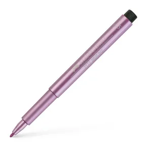 Pióro Pitt Artist Pen B metaliczne, rubinowe Faber Castell 167390