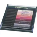 Markery Faber-Castell 267424 Pitt Artist Pen Brush 12 szt., kolory korpusu