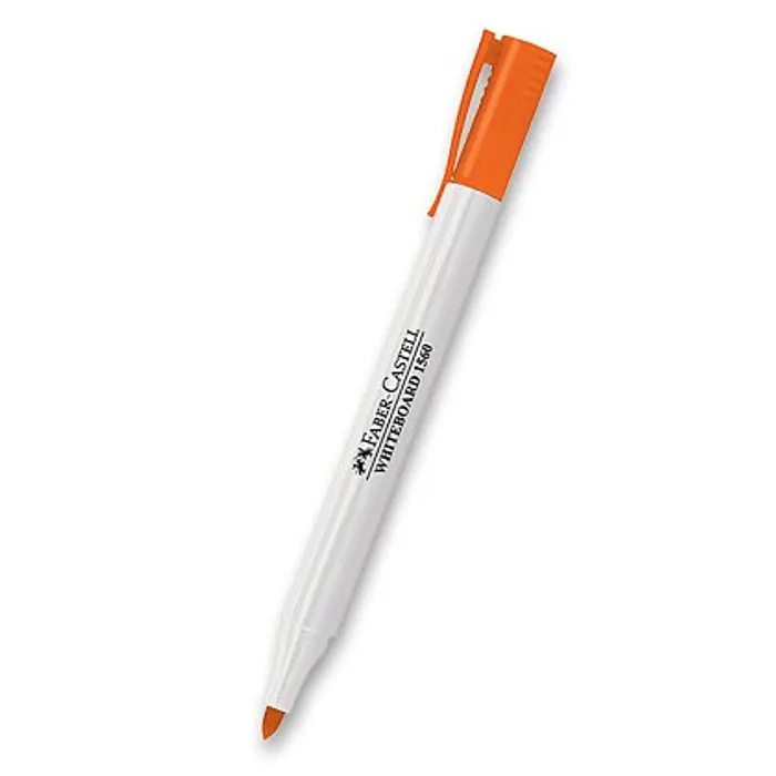 Główne zdjęcie produktu Popisovač Whiteboard Marker Slim, oranžová Faber Castell 156015