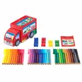 Markery dla dzieci Faber-Castell 155533 Złącze samochodzik blaszany, 33 kolory
