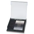 Markery Faber-Castell 267423 Pitt Artist Pen Brush 12 szt., odcienie szarości