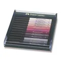 Markery Faber-Castell 267424 Pitt Artist Pen Brush 12 szt., kolory korpusu