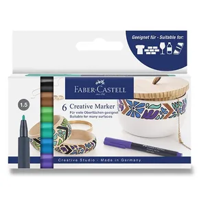Markery Faber-Castell Fairy Forrest 6 szt.