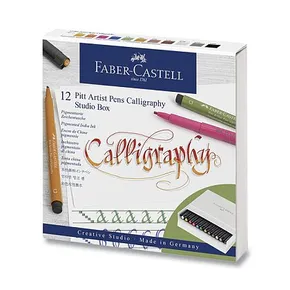 Markery Faber Castell Pitt Artist Pen Pudełko do kaligrafii 12 szt. 167512