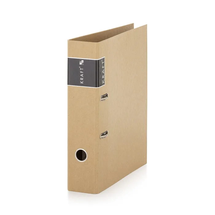 Główne zdjęcie produktu Pořadač A4 lamino páka 7cm KRAFT nature