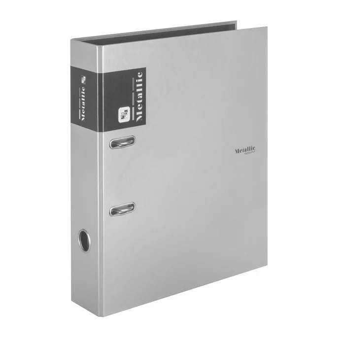 Główne zdjęcie produktu Pořadač A4 lamino páka 7cm Metallic zlatá