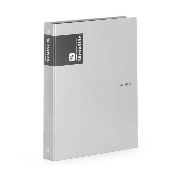 Główne zdjęcie produktu Pořadač A4 lamino R25-4kr. Metallic zlatá
