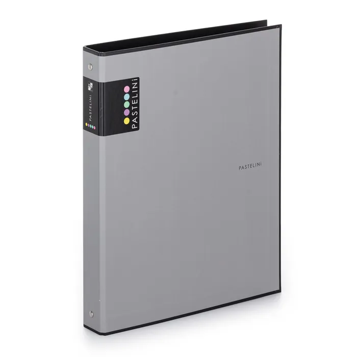 Główne zdjęcie produktu Pořadač A4 lamino R25-4kr. PASTELINI šedá