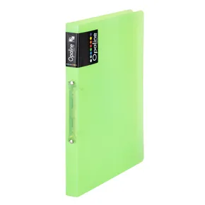 Segregator PP A4 2 kr. Opalowy zielony