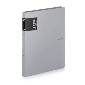 Segregator PP A4 2 kr. PASTELINI szary