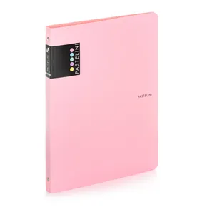 Segregator PP A4 4 kr. PASTELINI różowy