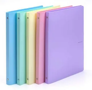 Segregator PP A4 4 kr. PASTELINI niebieski